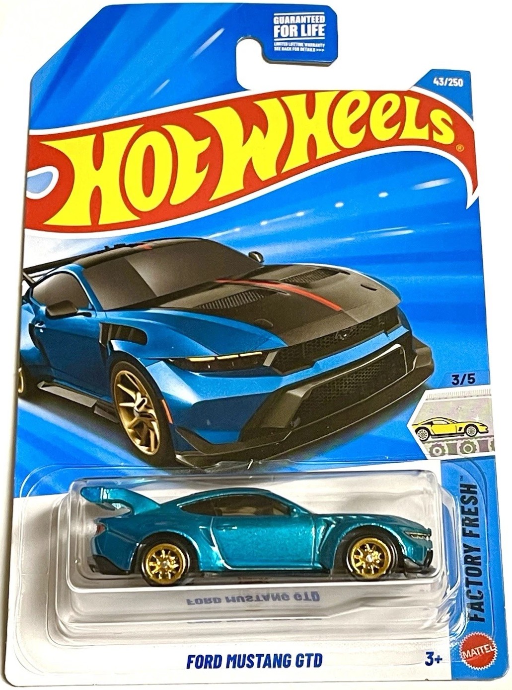2026 Hot Wheels Ford Mustang GTD (Super Treasure Hunt)