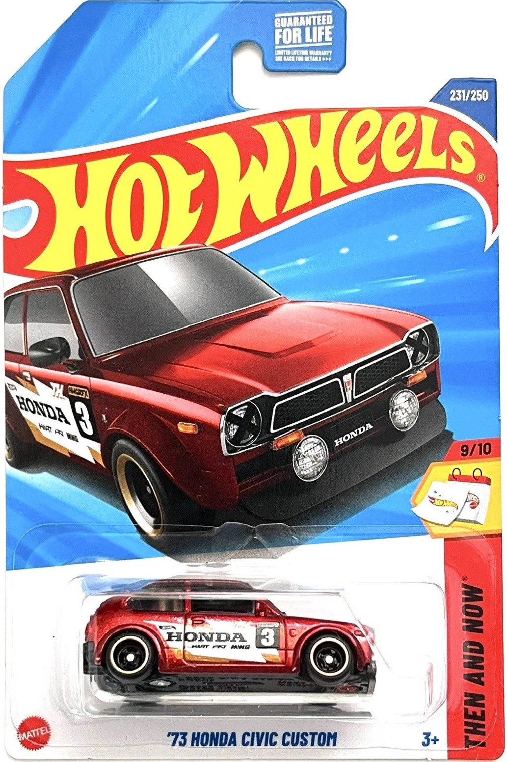 2025 Hot Wheels '73 Honda Civic Custom (Super Treasure Hunt)
