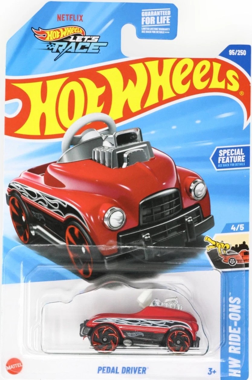 2025 Hot Wheels Pedal Driver (Treasure Hunt)