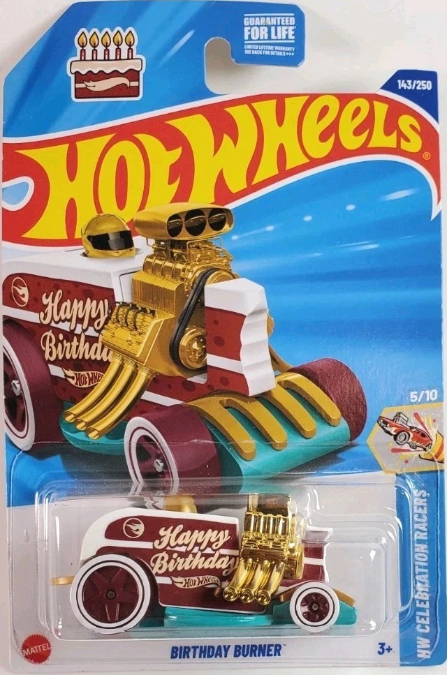 2025 Hot Wheels Birthday Burner (Treasure Hunt)