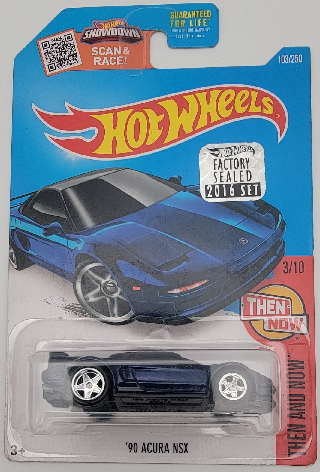 2016 Hot Wheels '90 Acura NSX (Super Treasure Hunt)