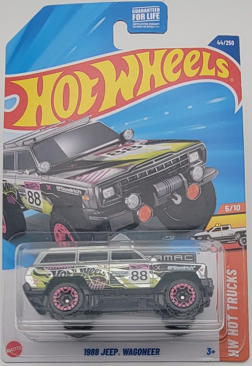 2025 Hot Wheels 1988 Jeep Wagoneer (ZAMAC · Walmart)