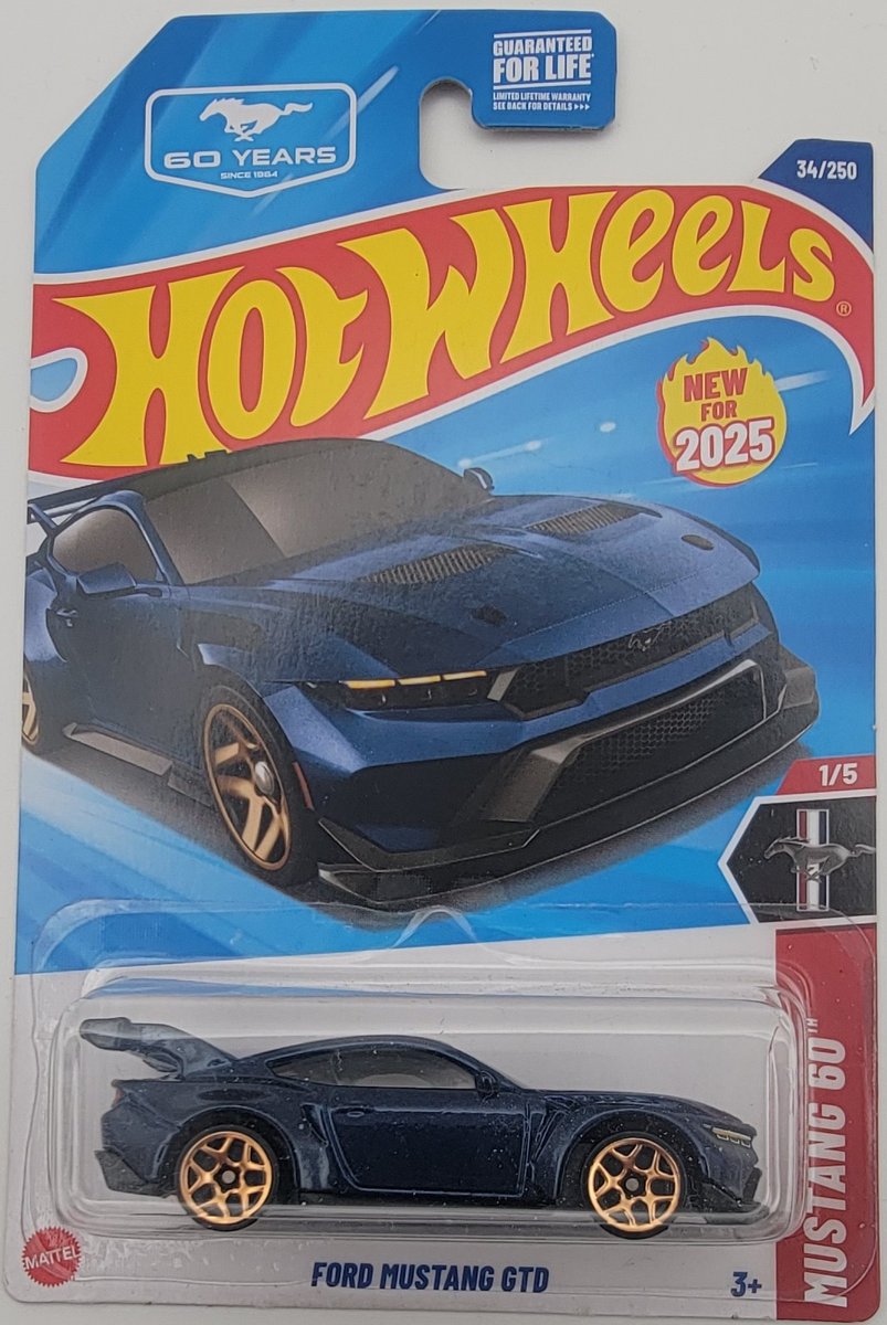 2025 Hot Wheels Ford Mustang GTD (First Edition)