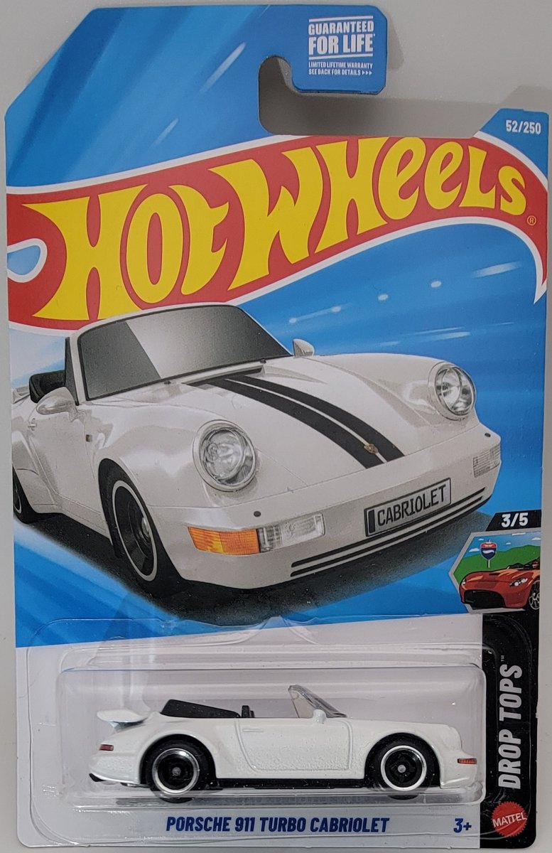 2026 Hot Wheels Porsche 911 Turbo Cabriolet