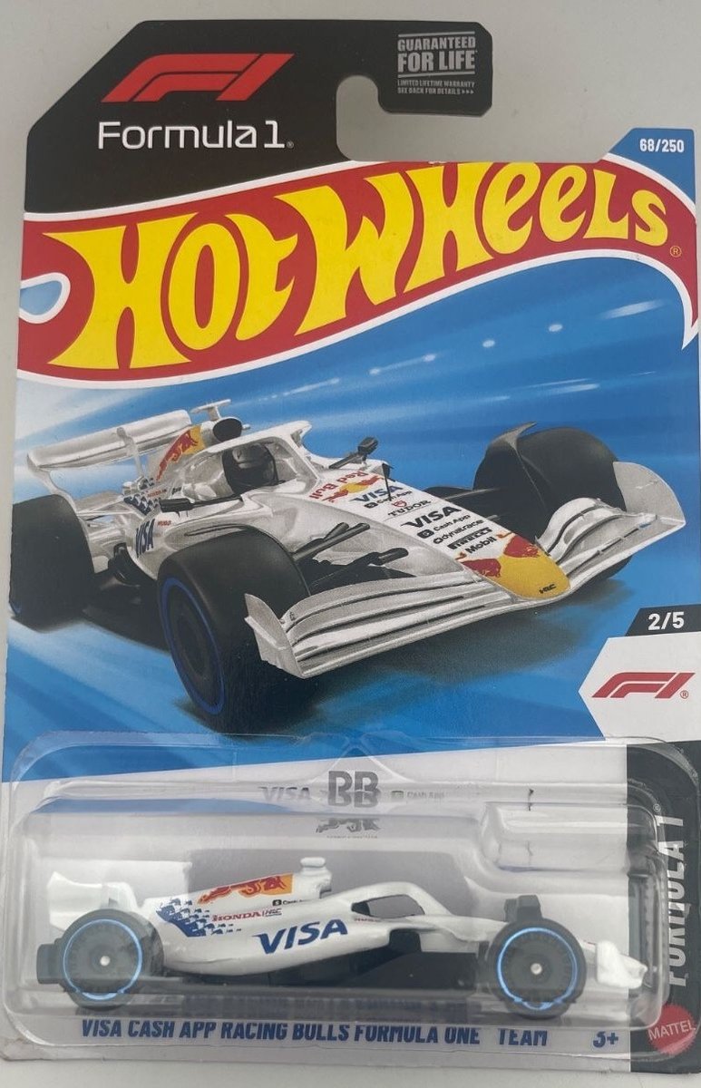 2026 Hot Wheels VISA Cash App Racing Bulls Formula One Team