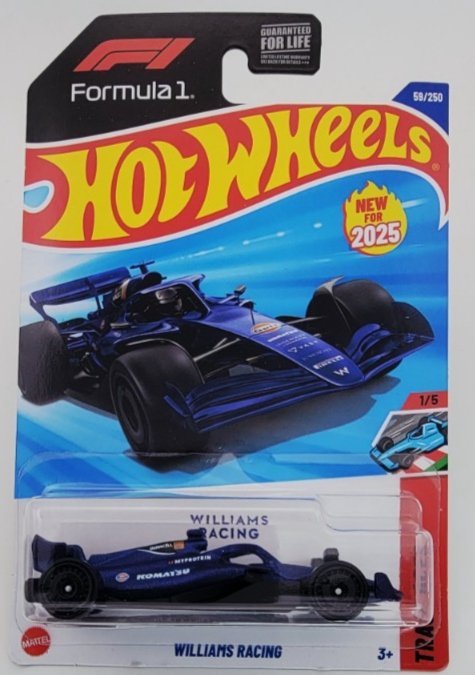 2025 Hot Wheels Williams Racing (First Edition)
