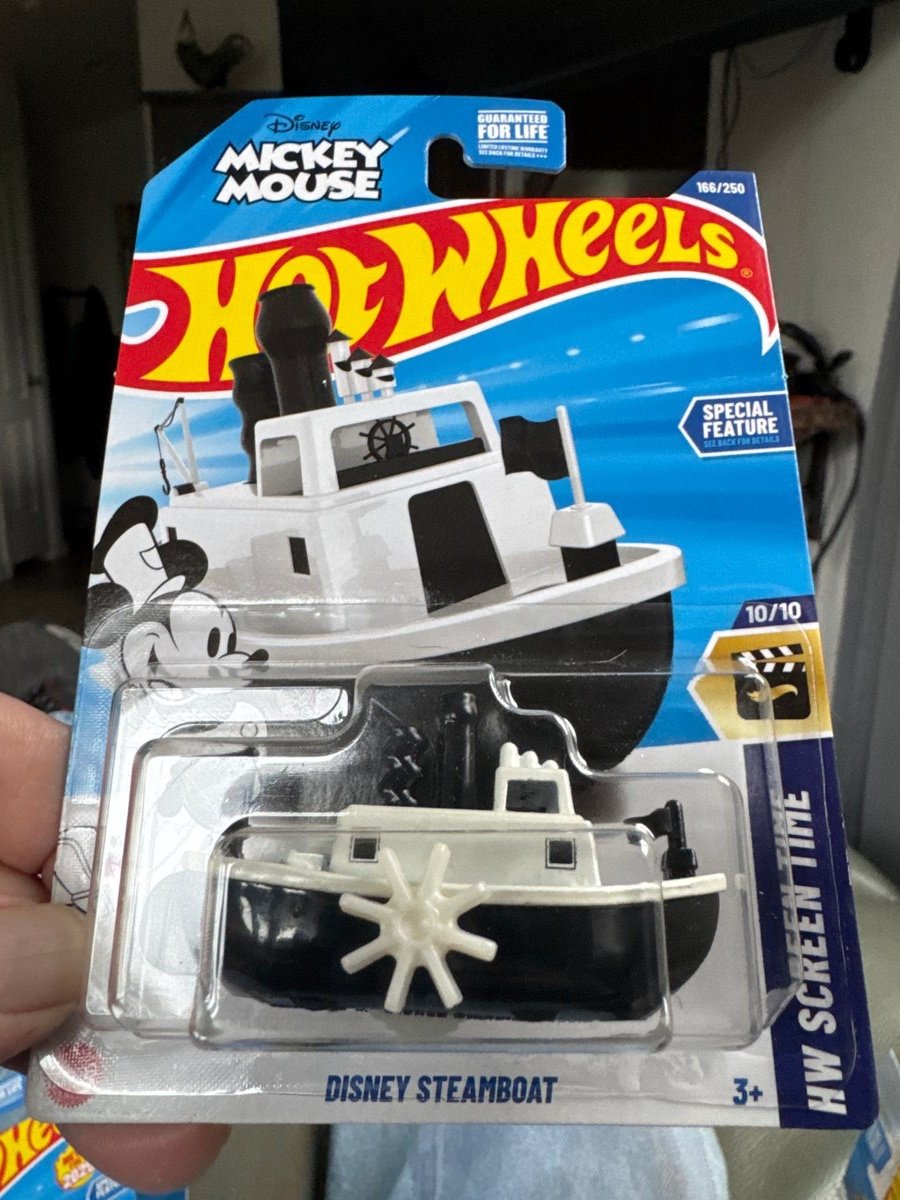 2025 Hot Wheels Disney Steamboat