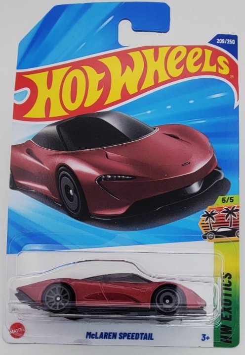 2025 Hot Wheels McLaren Speedtail