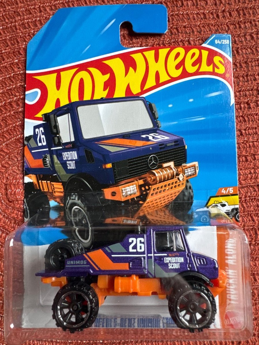 2026 Hot Wheels Mercedes-Benz Unimog 1300L
