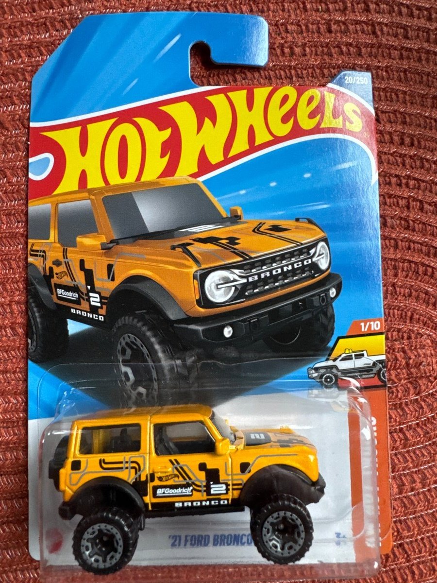 2025 Hot Wheels '21 Ford Bronco