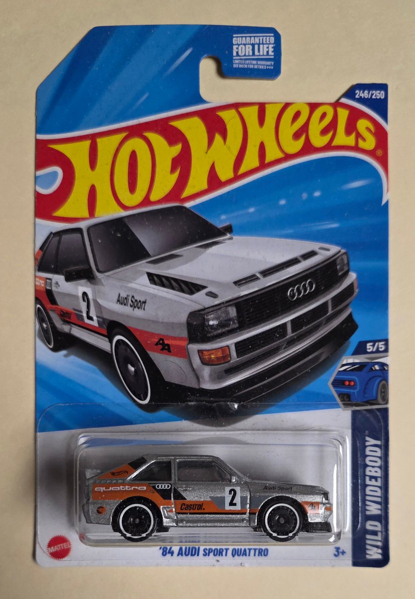 2025 Hot Wheels '84 Audi Sport Quattro (Treasure Hunt)