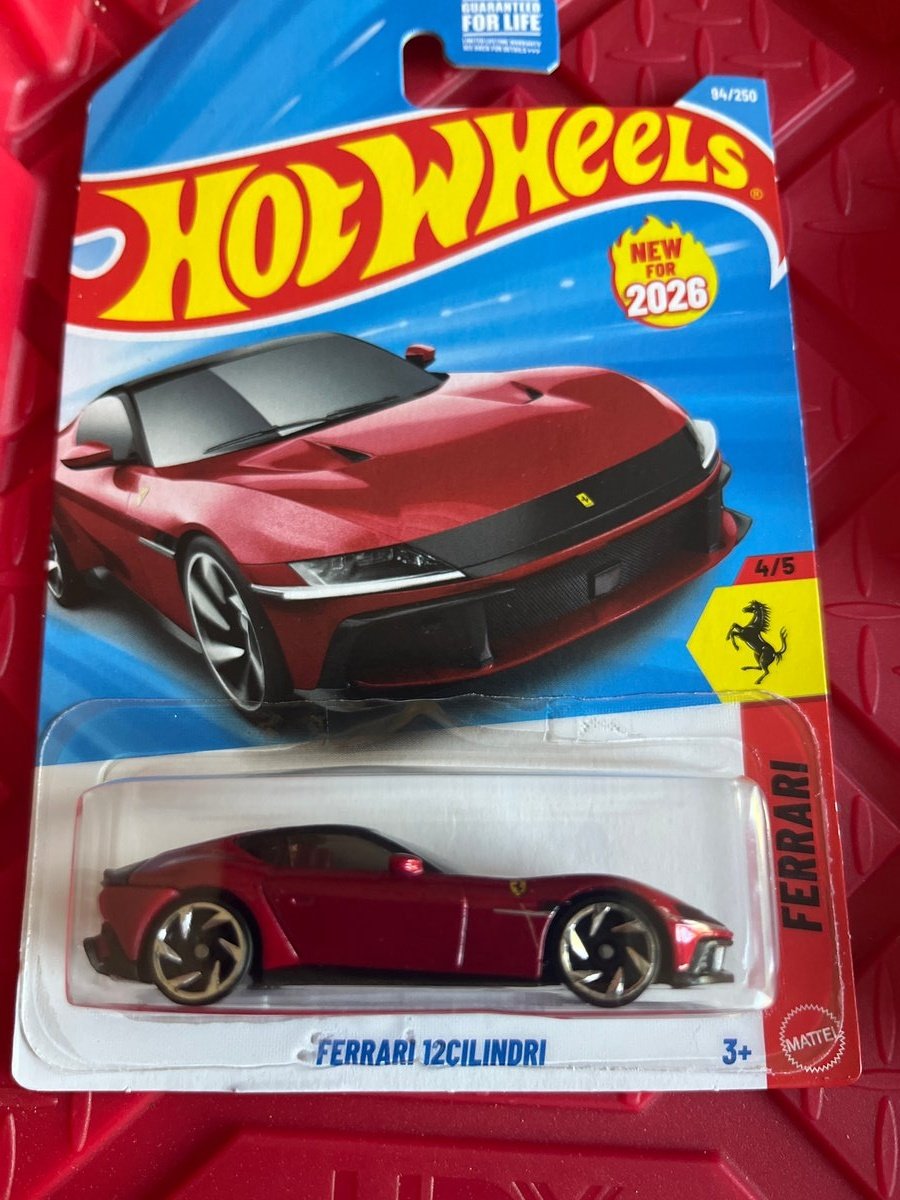 2026 Hot Wheels Ferrari 12CILINDRI (First Edition)