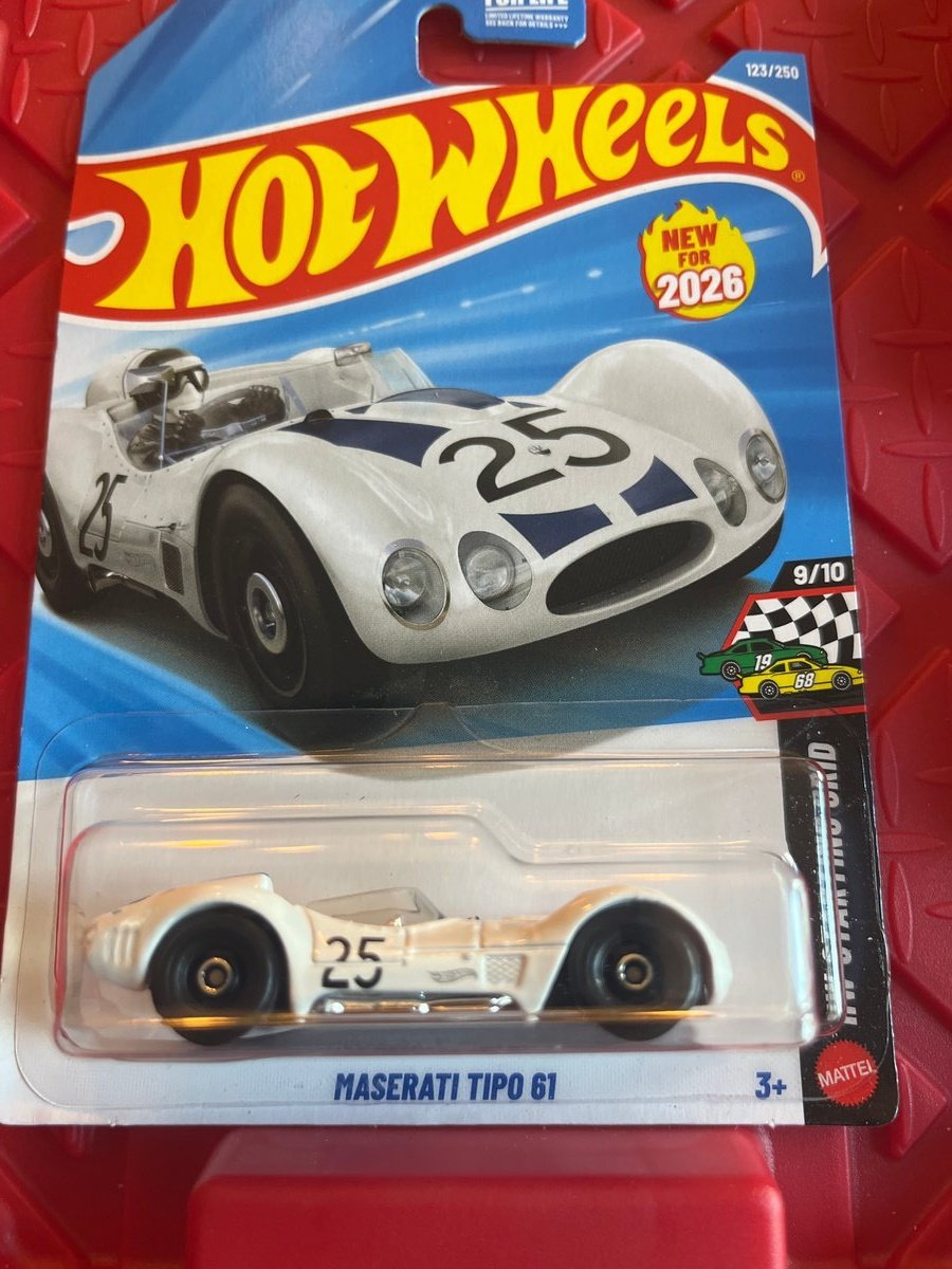 2026 Hot Wheels Maserati Tipo 61 (First Edition)