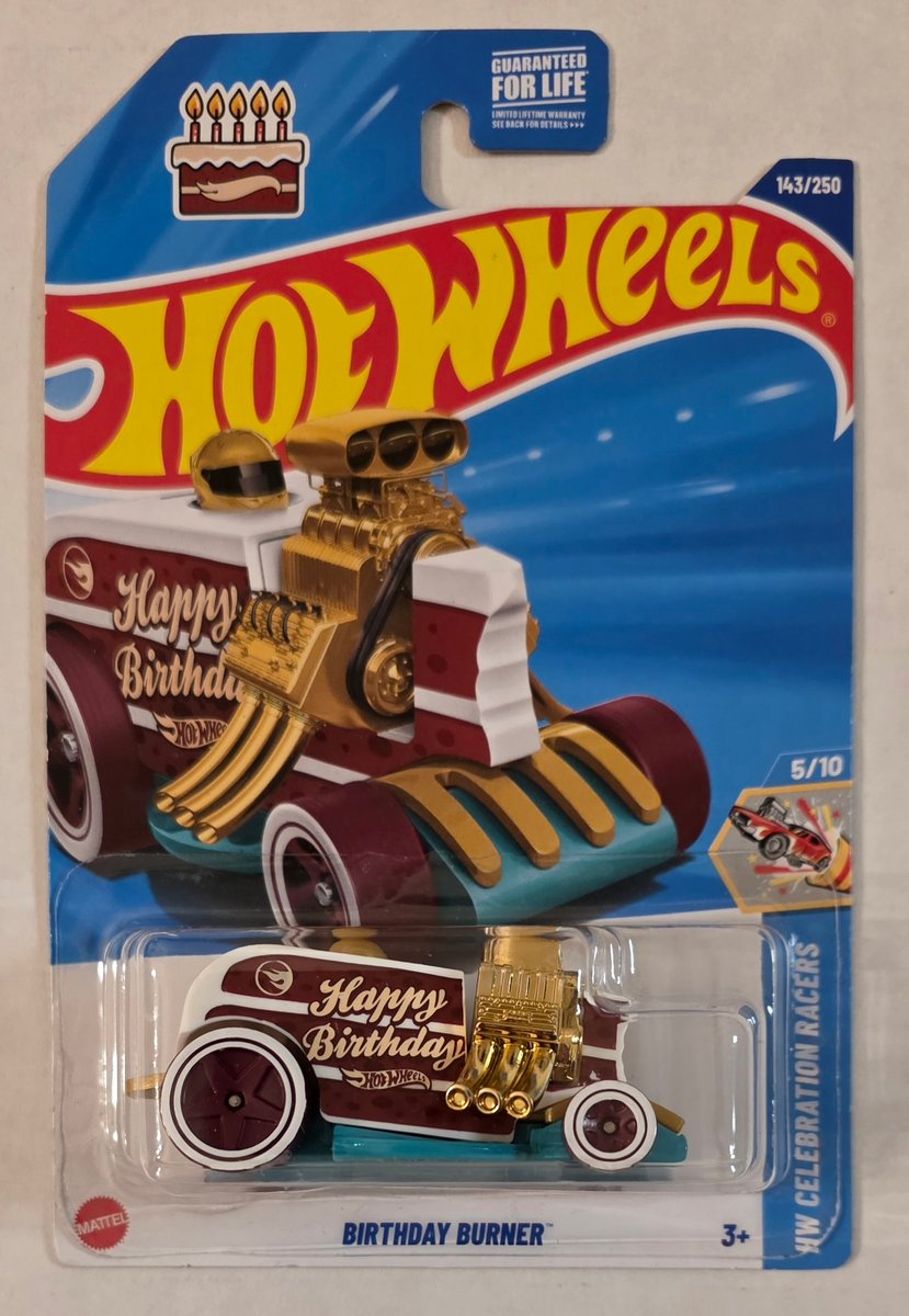 2025 Hot Wheels Birthday Burner (Treasure Hunt)