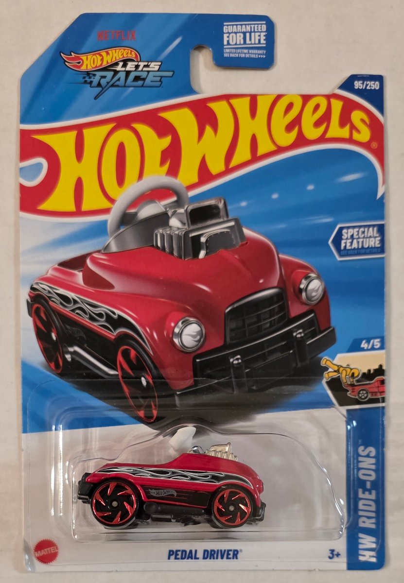 2025 Hot Wheels Pedal Driver (Treasure Hunt)