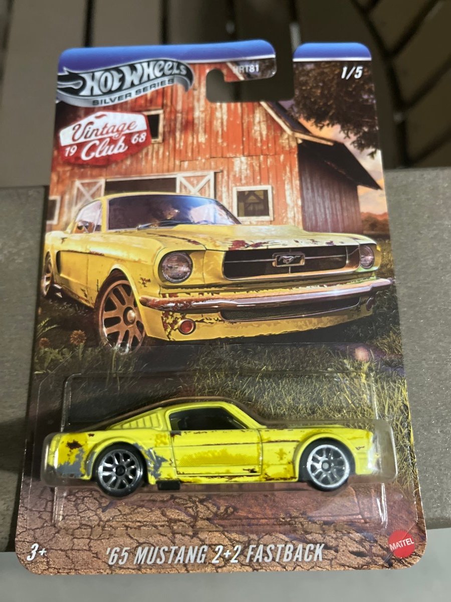 2025 Hot Wheels '65 Mustang 2+2 Fastback