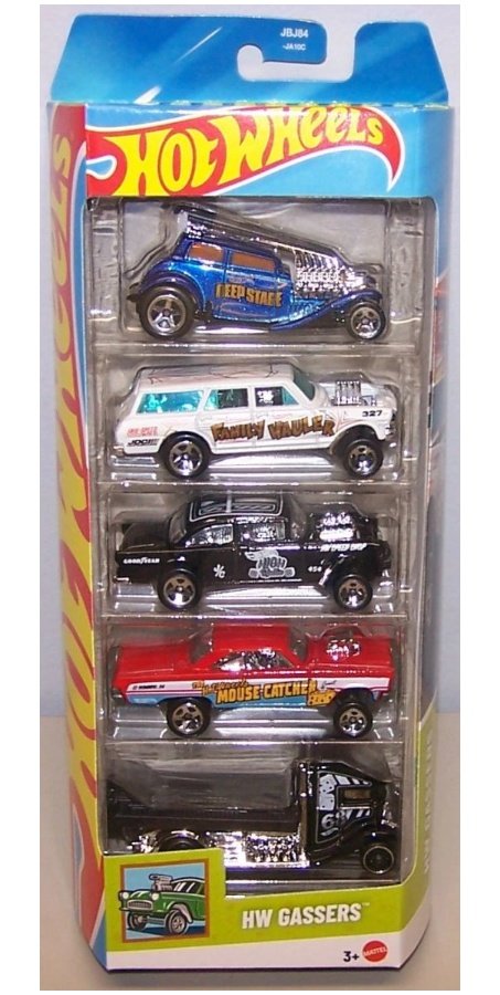 2025 Hot Wheels HW Gassers (5-pack)