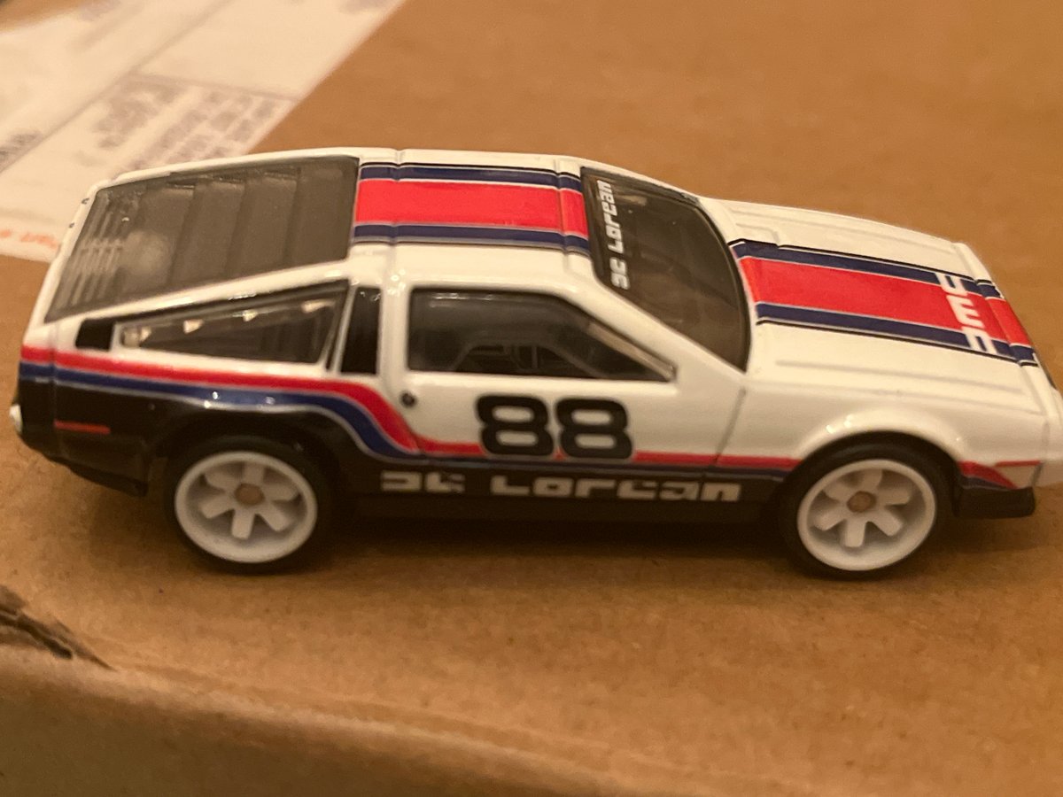 2025 Hot Wheels DMC Delorean & HW Rally Hauler