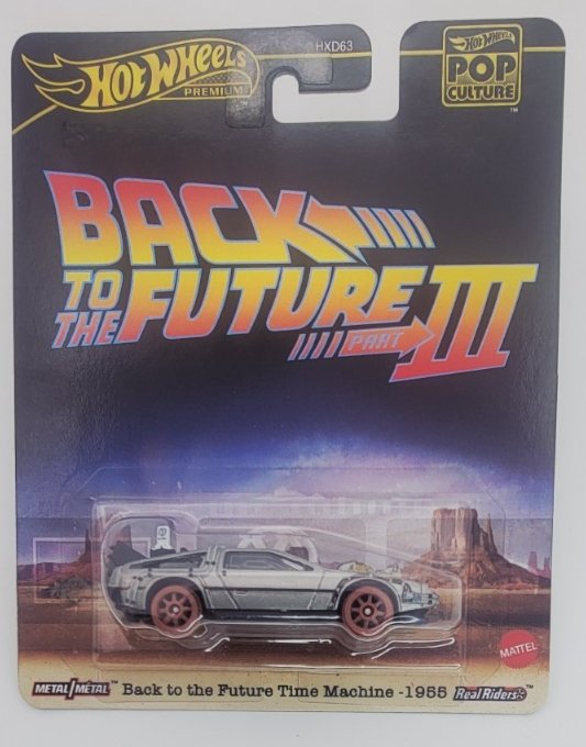 2025 Hot Wheels Back to the Future Time Machine - 1955