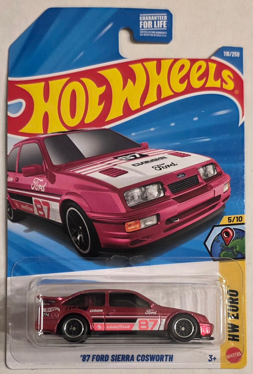 2026 Hot Wheels 87 Ford Sierra Cosworth (Super Treasure Hunt)