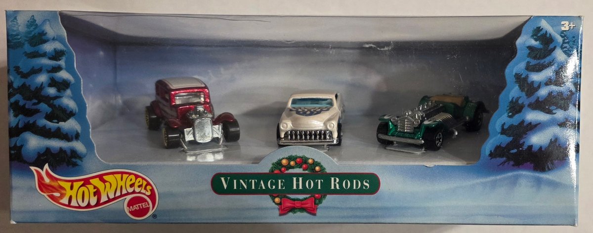 2001 Hot Wheels Vintage Hot Rods (3-Pack)