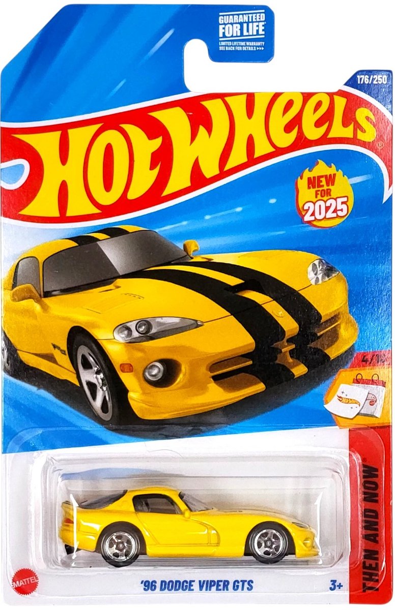 2025 Hot Wheels '96 Dodge Viper GTS (First Edition)