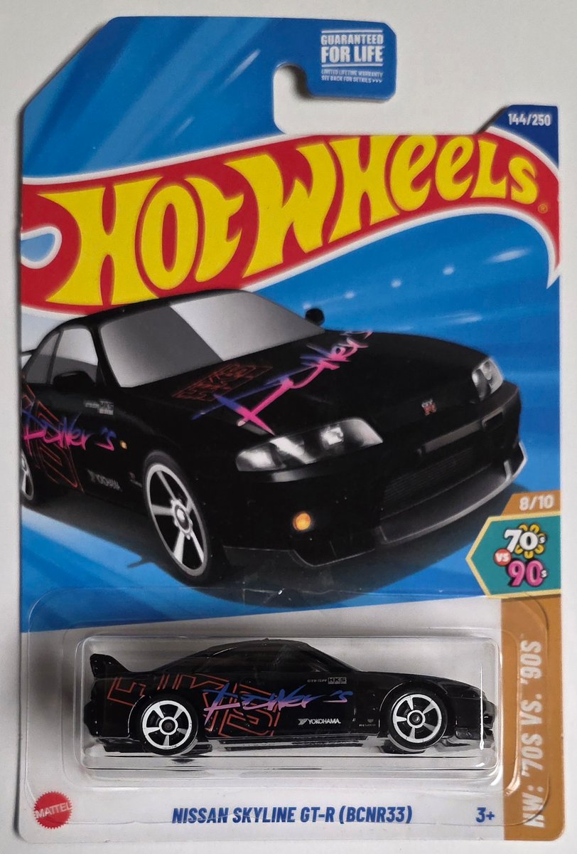 2025 Hot Wheels Nissan Skyline GT-R (BCNR33)