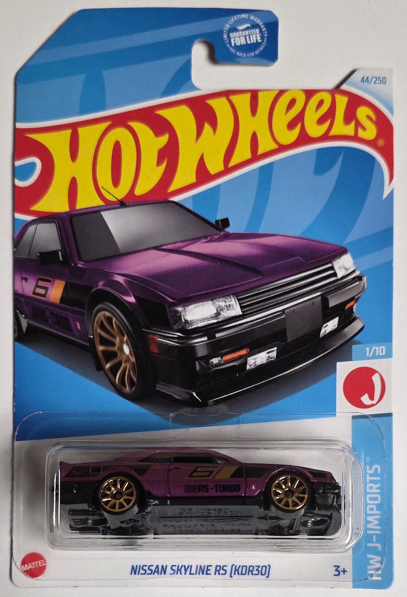 2024 Hot Wheels Nissan Skyline RS (KDR30)