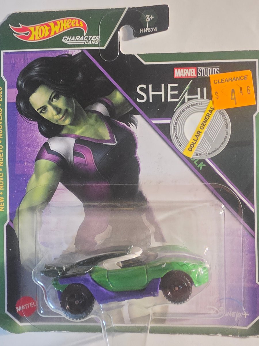 2023 Hot Wheels She-Hulk (First Edition)