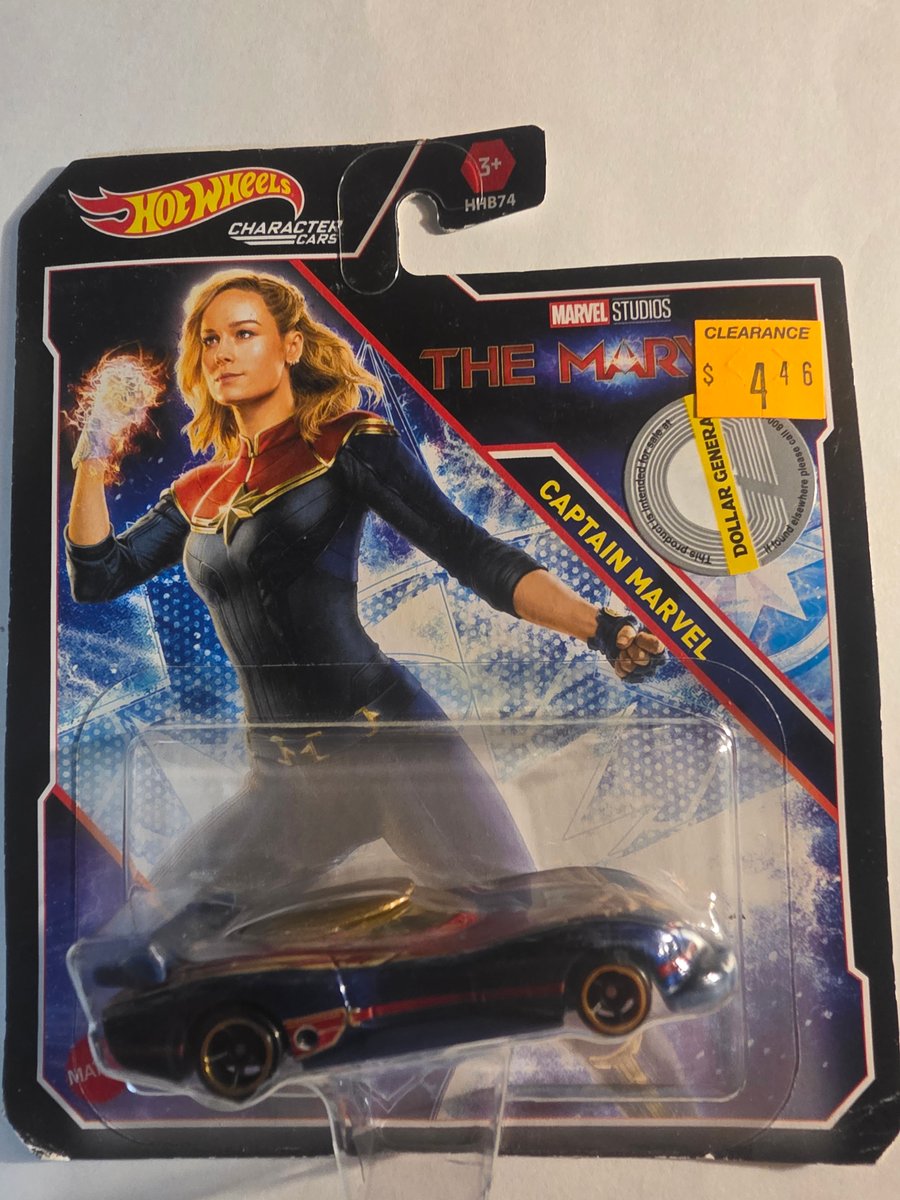 2019 Hot Wheels Captain Marvel