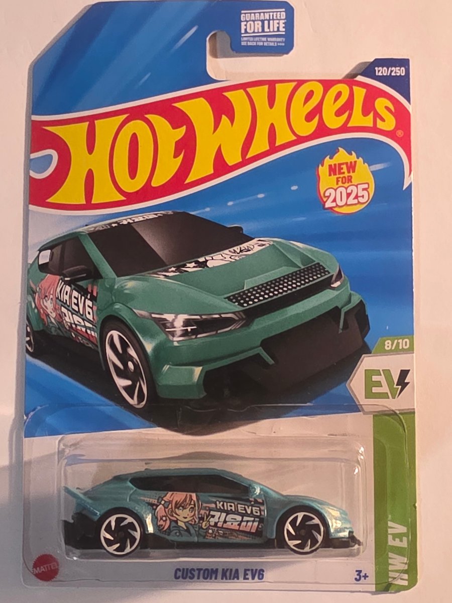 2025 Hot Wheels Custom Kia EV6 (First Edition)