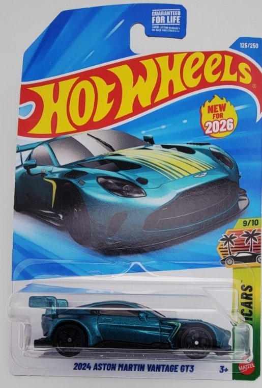 2026 Hot Wheels 2024 Aston Martin Vantage GT3