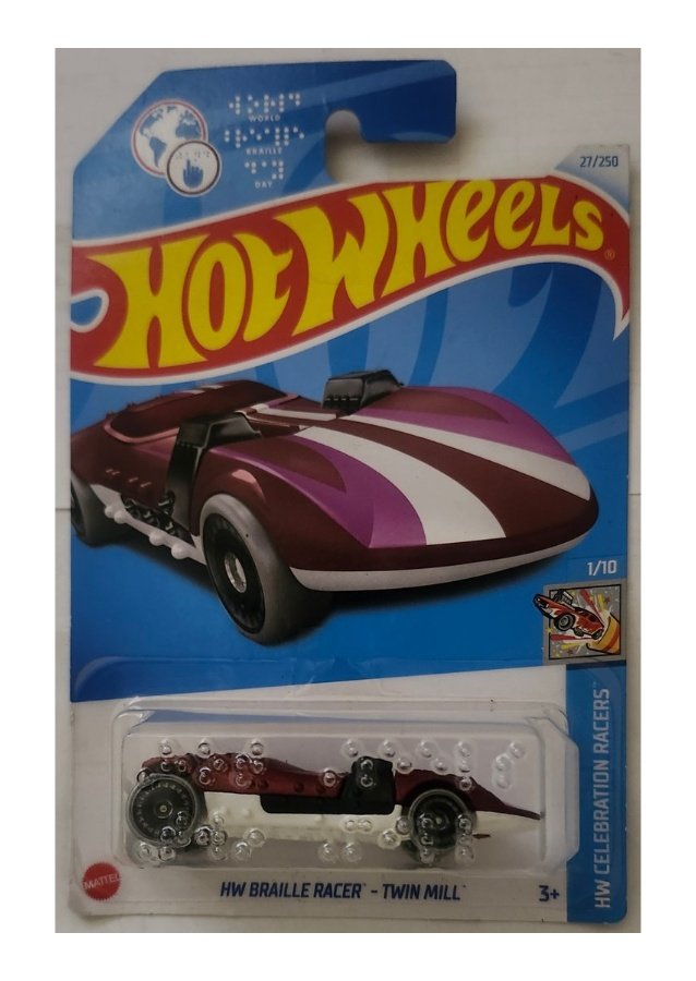 2024 Hot Wheels HW Braille Racer - Twin Mill