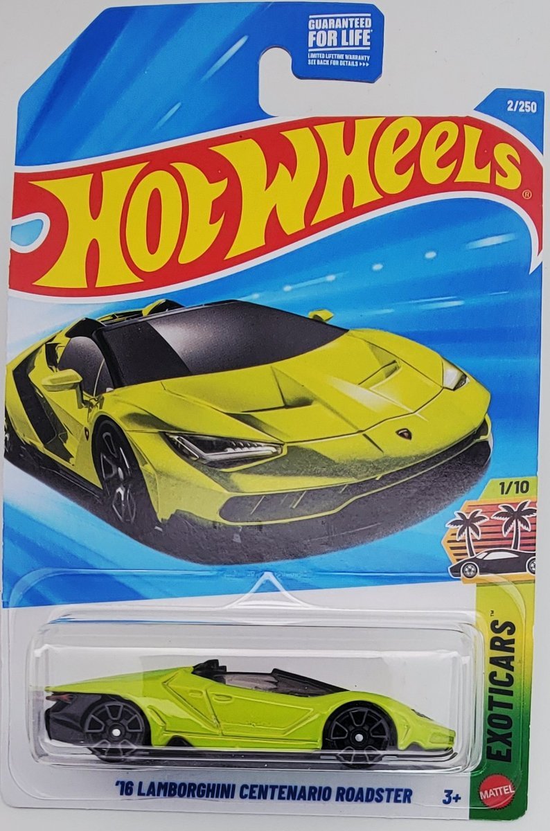 2026 Hot Wheels '16 Lamborghini Centenario Roadster