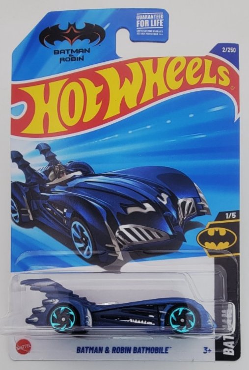2025 Hot Wheels Batman & Robin Batmobile
