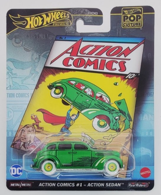 2025 Hot Wheels Action Comics #1 - Action Sedan