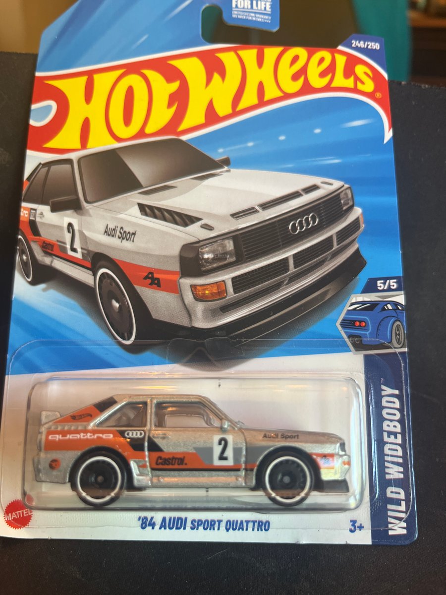 2025 Hot Wheels '84 Audi Sport Quattro (Treasure Hunt)