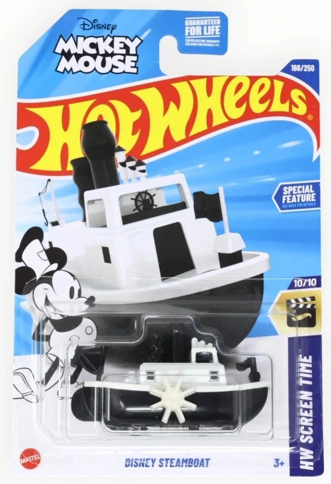 2025 Hot Wheels Disney Steamboat