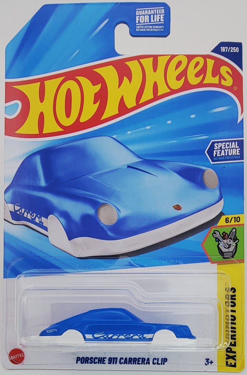2025 Hot Wheels Porsche 911 Carrera Clip