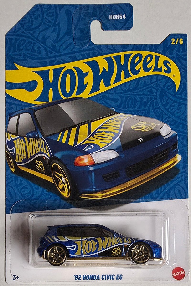 2026 Hot Wheels '92 Honda Civic EG
