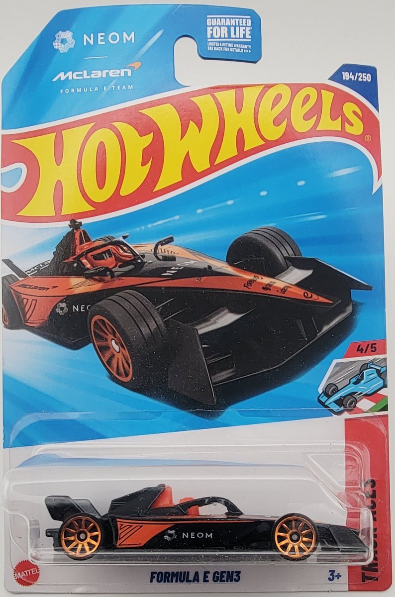 2025 Hot Wheels Formula E Gen3