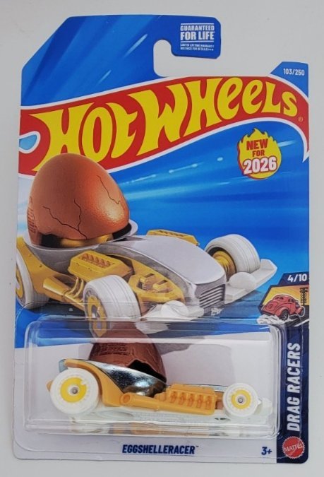 2026 Hot Wheels Eggshelleracer (First Edition)