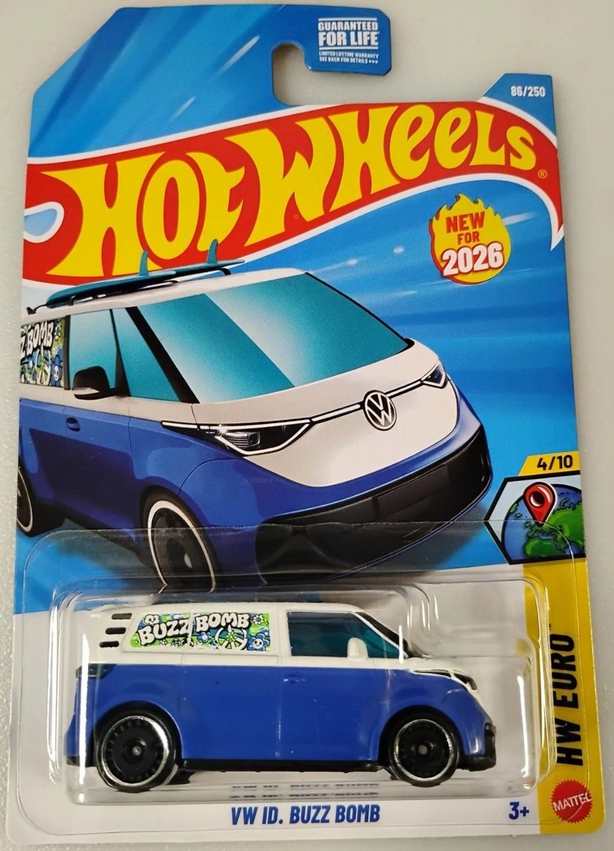 2026 Hot Wheels VW ID Buzz Bomb