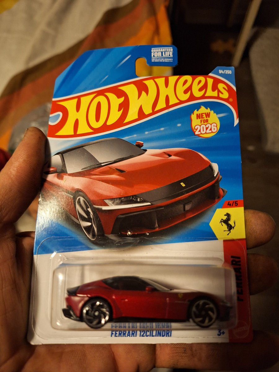 2026 Hot Wheels Ferrari 12CILINDRI