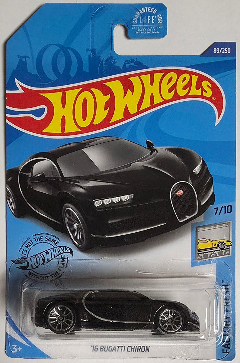 2018 Hot Wheels '16 Bugatti Chiron