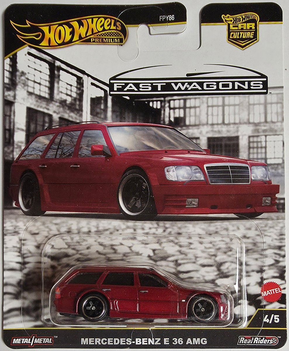 2025 Hot Wheels Mercedes-Benz E 36 AMG