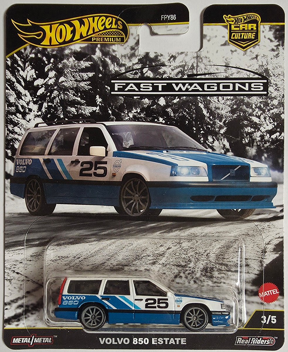 2025 Hot Wheels Volvo 850 Estate