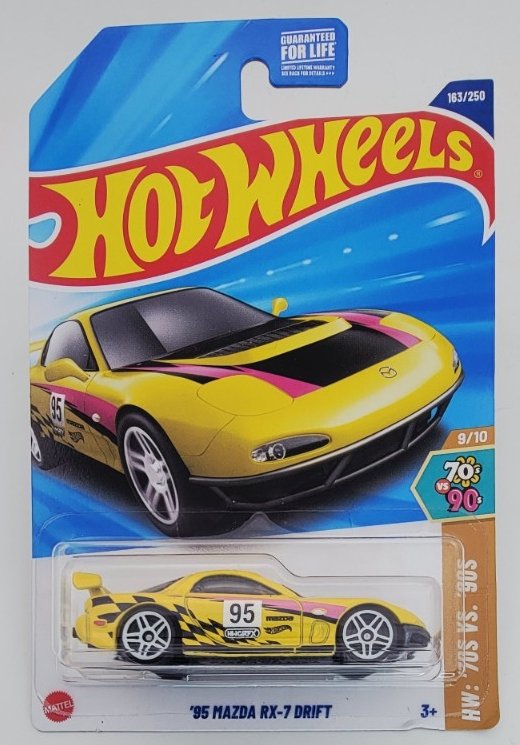 2025 Hot Wheels '95 Mazda RX-7 Drift