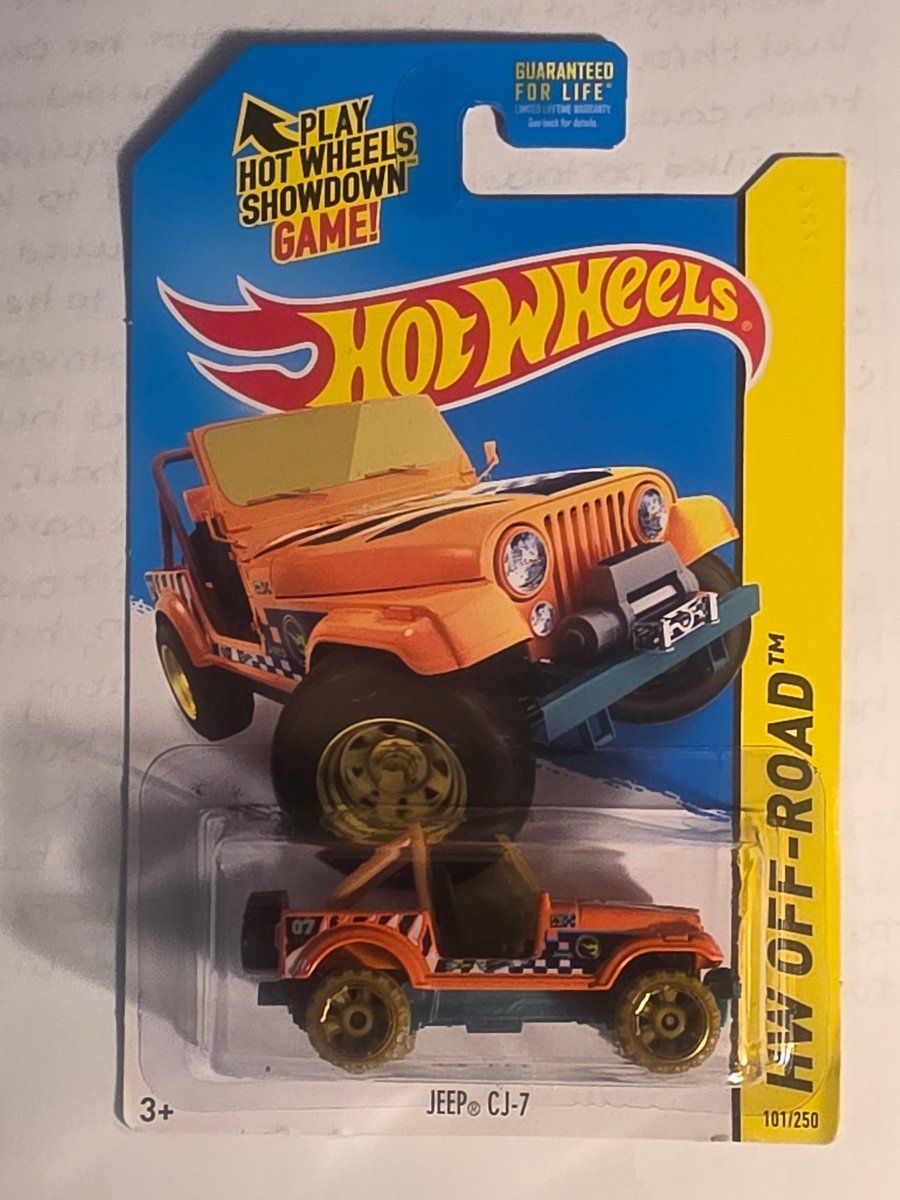 2015 Hot Wheels Jeep CJ-7 (Treasure Hunt)