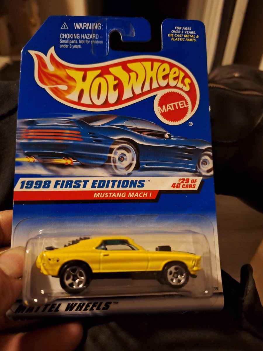 1998 Hot Wheels Mustang Mach 1 (First Edition)